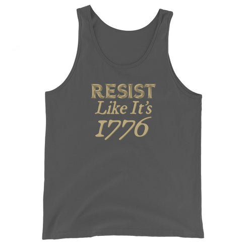 Resist Like It's 1776 - Men's Tank Top - Mainstream Freedom