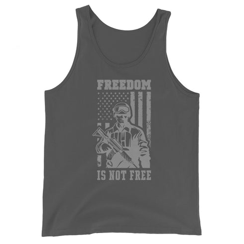 Freedom Is Not Free - Men's Tank Top - Mainstream Freedom