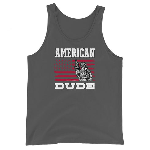 American Dude - Men's Tank Top - Mainstream Freedom