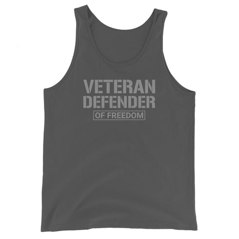 Veteran Defender of Freedom Men's Tank Top - Mainstream Freedom
