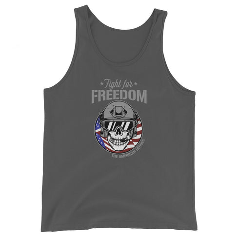 Fight For Freedom - The American Heroes Men's Tank Top - Mainstream Freedom