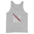 Freedom Grunge Flag Men's Tank Top - Mainstream Freedom