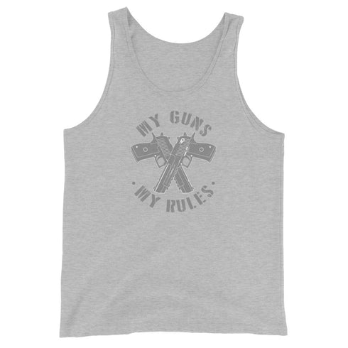 My Guns My Rules Men's Tank Top - Mainstream Freedom