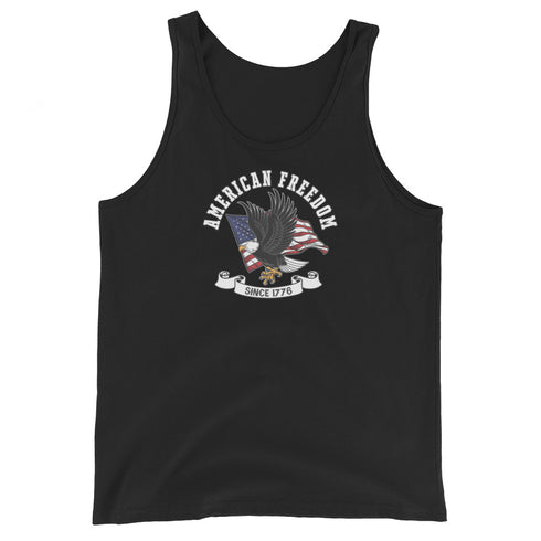American Freedom Since 1776 - Men's Tank Top - Mainstream Freedom