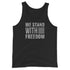 We Stand With Freedom - Men's Tank Top - Mainstream Freedom