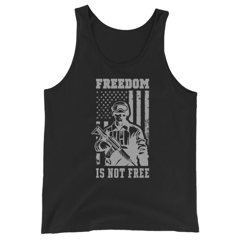 Freedom Is Not Free - Men's Tank Top - Mainstream Freedom