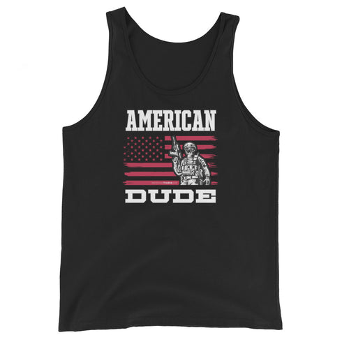 American Dude - Men's Tank Top - Mainstream Freedom