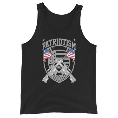 Patriotism - Men's Tank Top - Mainstream Freedom