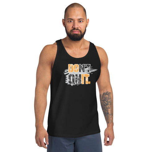 Don't Quit Men's Tank Top - Mainstream Freedom