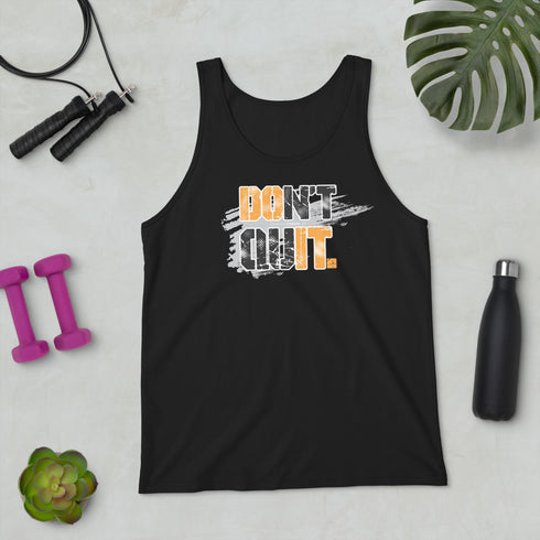 Don't Quit Men's Tank Top - Mainstream Freedom