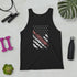Freedom Grunge Flag Men's Tank Top - Mainstream Freedom
