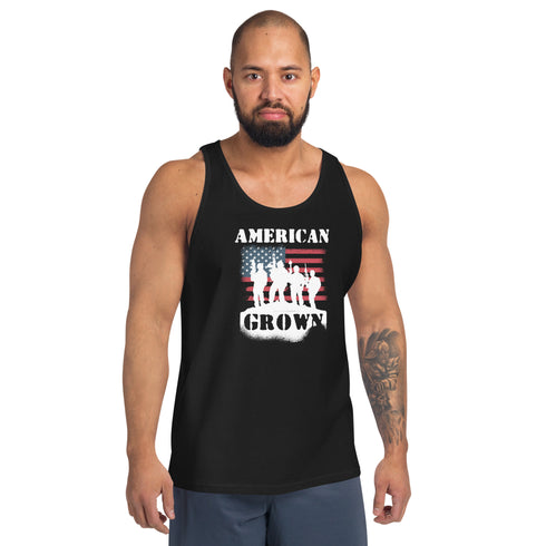 American Grown Men's Tank Top - Mainstream Freedom