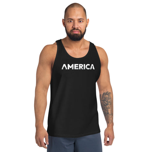 America Tank Men's Top - Mainstream Freedom