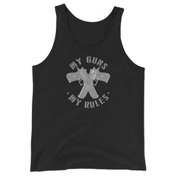 My Guns My Rules Men's Tank Top - Mainstream Freedom
