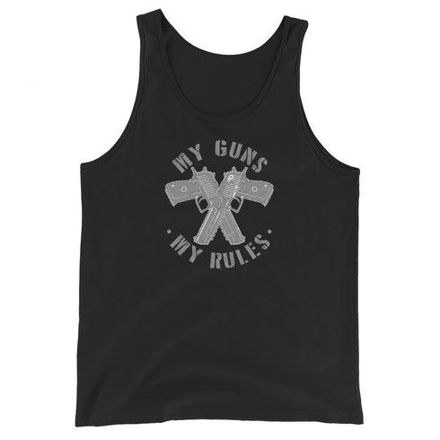 My Guns My Rules Men's Tank Top - Mainstream Freedom