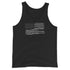 Grunge American Flag with Guns Men's Tank Top - Mainstream Freedom