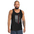 Grunge American Golfer Men's Tank Top - Mainstream Freedom