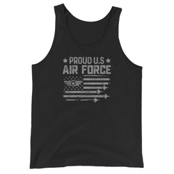 Proud US Air Force Men's Tank Top - Mainstream Freedom