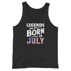 Legends Are Born In July - Men's Tank Top - Mainstream Freedom
