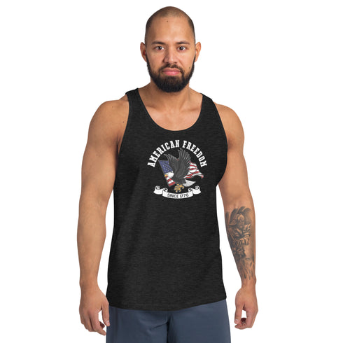 American Freedom Since 1776 - Men's Tank Top - Mainstream Freedom