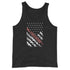 Freedom Grunge Flag Men's Tank Top - Mainstream Freedom