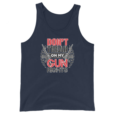 Don't Tread On My Gun Rights - Men's Tank Top - Mainstream Freedom