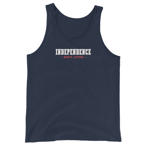 Independence Est. 1776 - Men's Tank Top - Mainstream Freedom