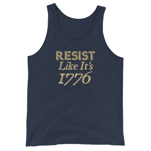 Resist Like It's 1776 - Men's Tank Top - Mainstream Freedom
