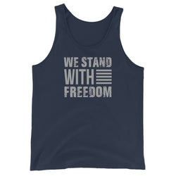 We Stand With Freedom - Men's Tank Top - Mainstream Freedom