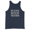 We Stand With Freedom - Men's Tank Top - Mainstream Freedom