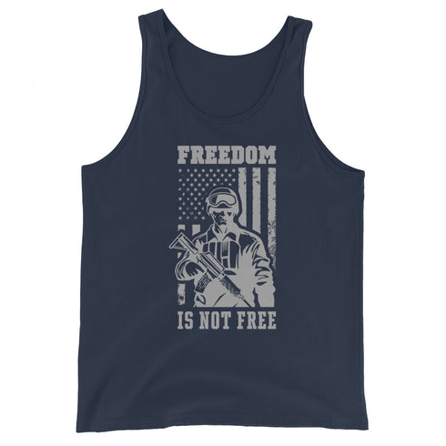 Freedom Is Not Free - Men's Tank Top - Mainstream Freedom
