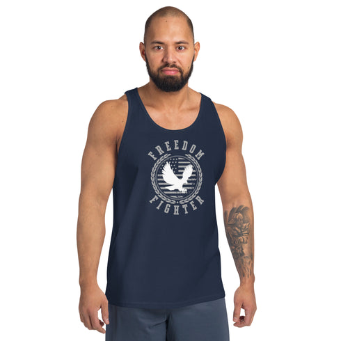 Freedom Fighter - Men's Tank Top - Mainstream Freedom