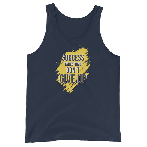 Success Takes Time Don't Give Up - Men's Tank Top - Mainstream Freedom