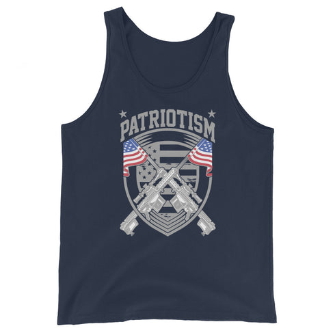 Patriotism - Men's Tank Top - Mainstream Freedom