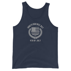 Independence Day 4th Of July Men's Tank Top - Mainstream Freedom
