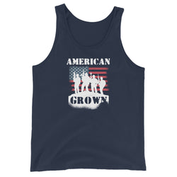 American Grown Men's Tank Top - Mainstream Freedom