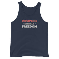 Discipline Equals Freedom Men's Tank Top - Mainstream Freedom
