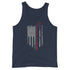 Grunge American Golfer Men's Tank Top - Mainstream Freedom