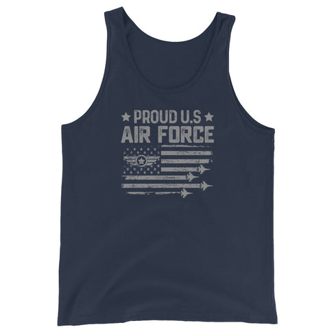 Proud US Air Force Men's Tank Top - Mainstream Freedom