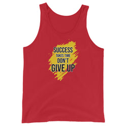Success Takes Time Don't Give Up - Men's Tank Top - Mainstream Freedom