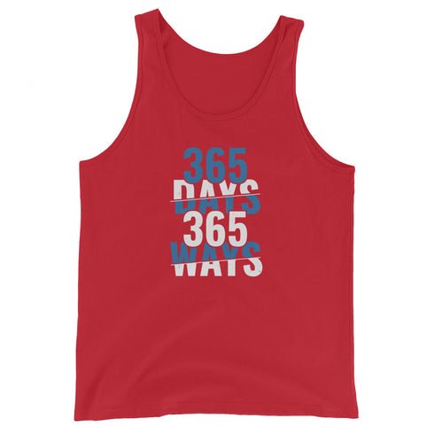 365 Days 365 Ways Men's Tank Top - Mainstream Freedom