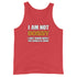 I Am Not Bossy I Just Know What You Should Be Doing - Men's Tank Top - Mainstream Freedom