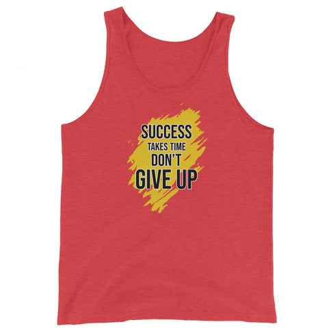 Success Takes Time Don't Give Up - Men's Tank Top - Mainstream Freedom
