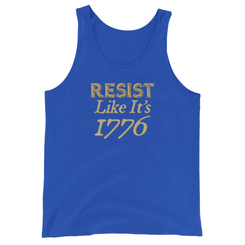 Resist Like It's 1776 - Men's Tank Top - Mainstream Freedom