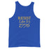 Resist Like It's 1776 - Men's Tank Top - Mainstream Freedom