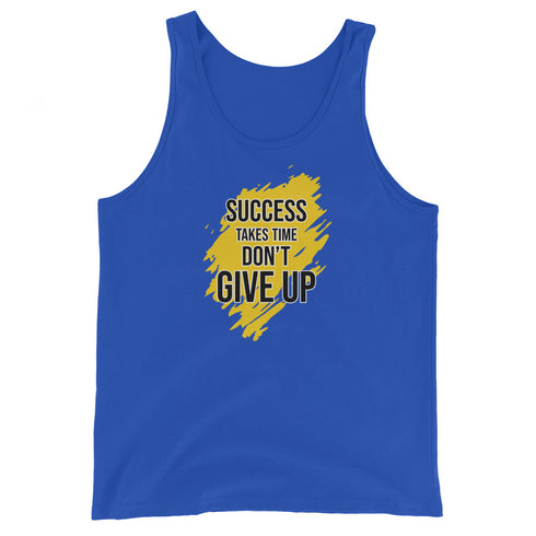 Success Takes Time Don't Give Up - Men's Tank Top - Mainstream Freedom