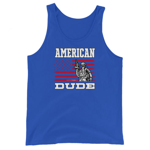 American Dude - Men's Tank Top - Mainstream Freedom