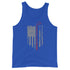 Grunge American Golfer Men's Tank Top - Mainstream Freedom