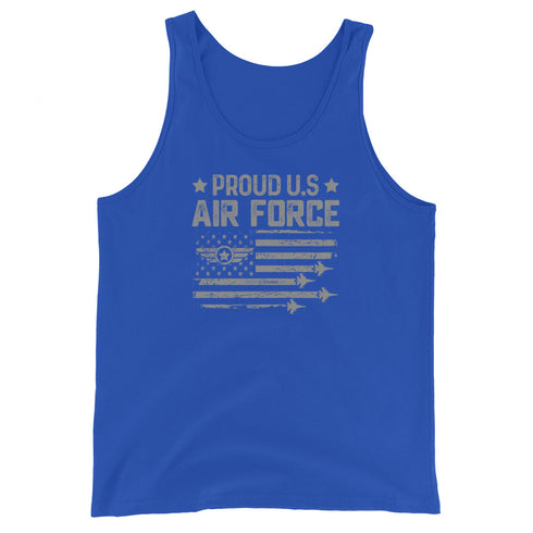 Proud US Air Force Men's Tank Top - Mainstream Freedom