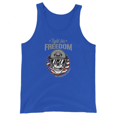 Fight For Freedom - The American Heroes Men's Tank Top - Mainstream Freedom